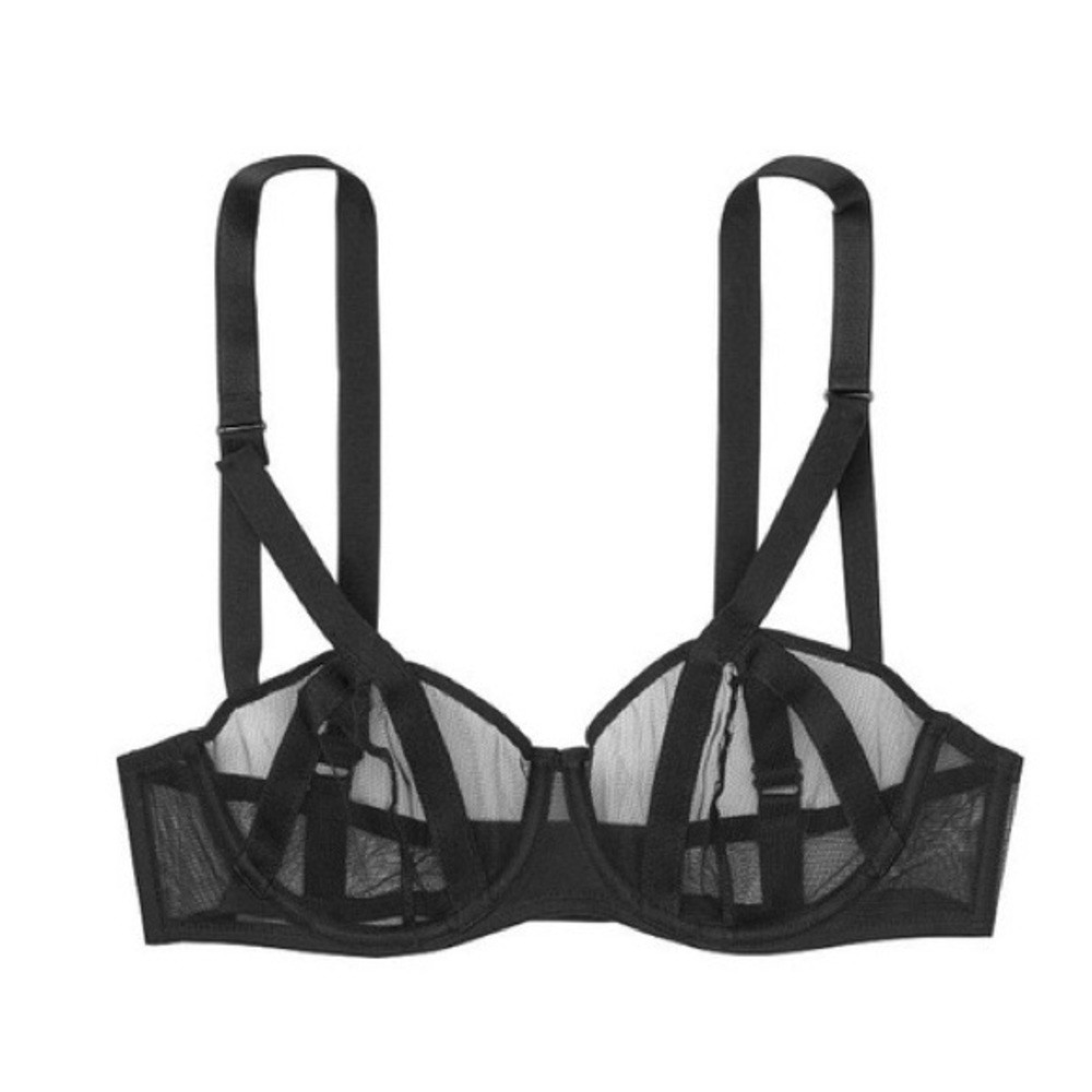 Victoria’s Secret • Very Sexy Unlined Mesh Balconette Bra
